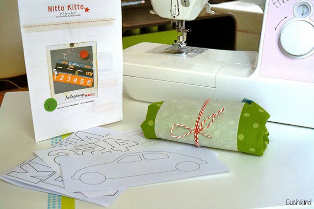 Nähpaket Autogarage
