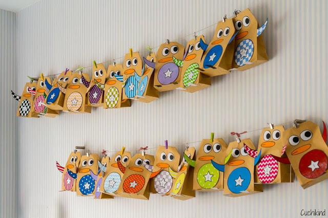 Adventskalender selbst basteln
