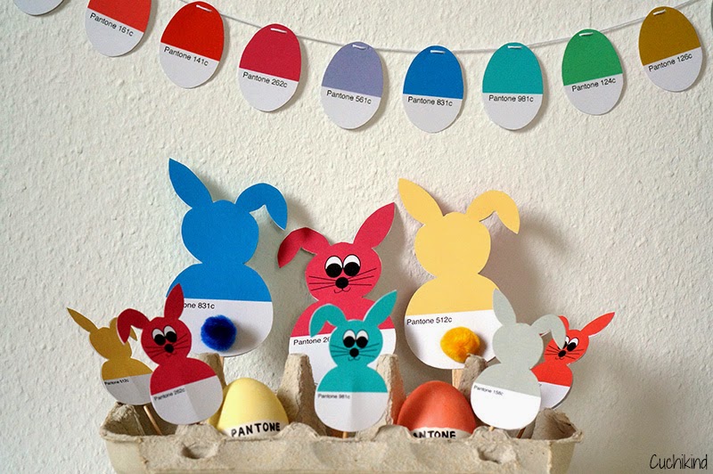 Basteln mit Kindern zu Ostern