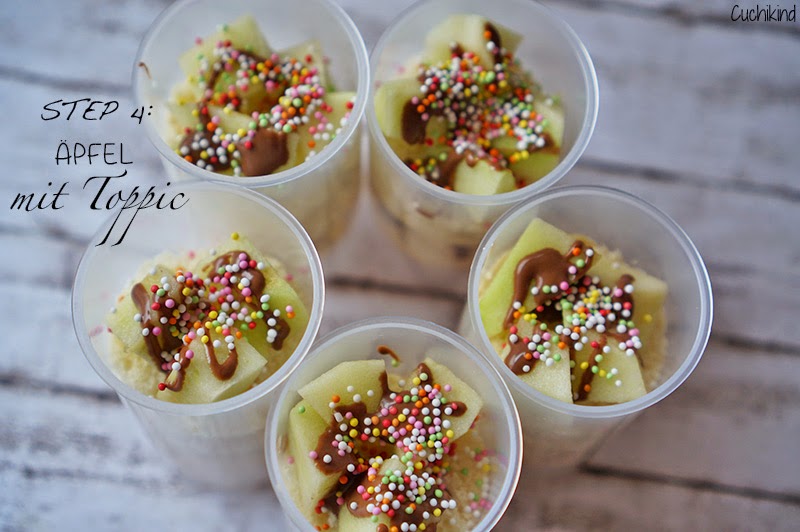Kinder Halloween Apfel