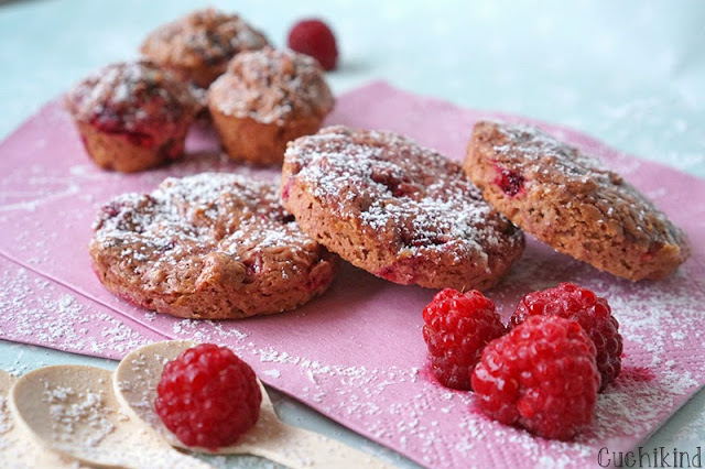 Rezept für Himbeerkekse mit Schokolade