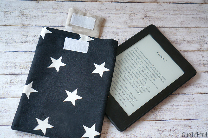 Anleitung für das Nähen einer KindleHülle Cuchikind