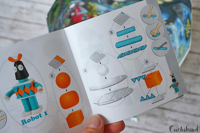 Anleitung Roboter aus Fimo