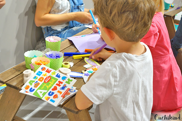 basteltisch Kinder basteltisch Kinder