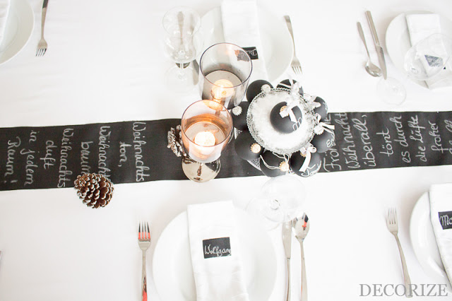 Festtafel dekorieren