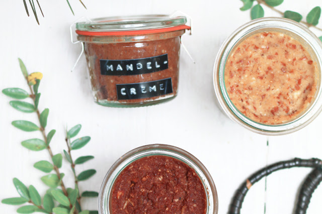 Selbstgemachte mandelcreme Selbstgemachte mandelcreme