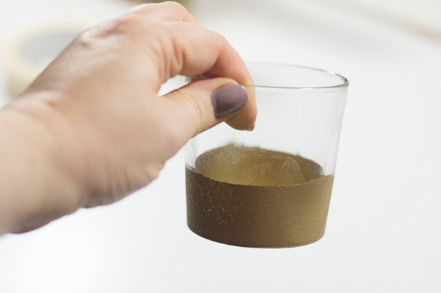 DIY Teelichtglas