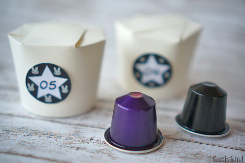 Adventskalender nespresso selber machen