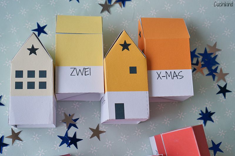 Adventskalender häuser