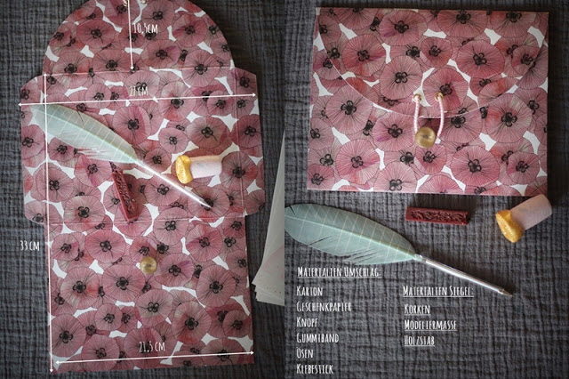 Anleitung Briefumschlag Anleitung Briefumschlag