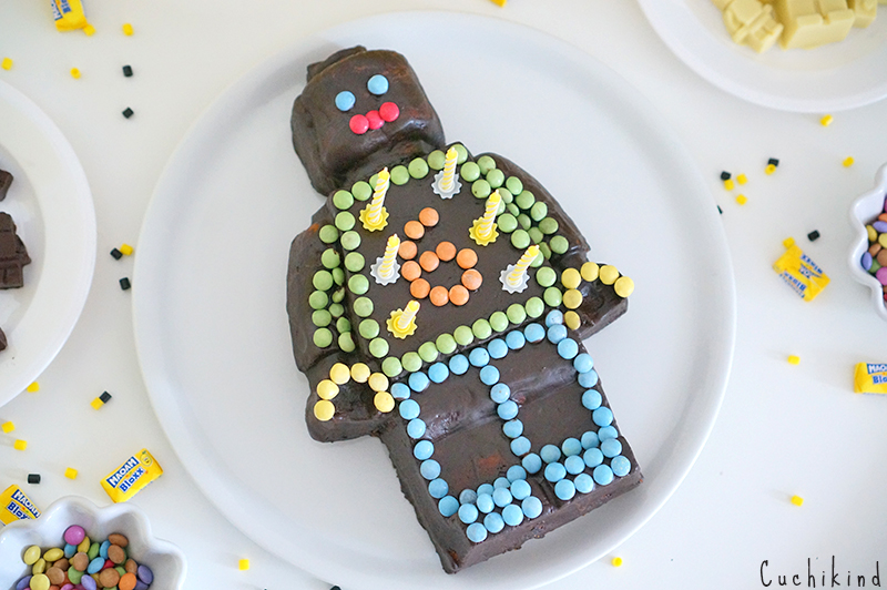 kuchen legomännchen legokuchen